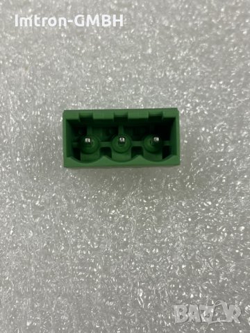 Конектор kuplung 5EHDVC-03P, TERM BLK 3POS 5.00MM HDR,  3 - pin, снимка 4 - Друга електроника - 43880418