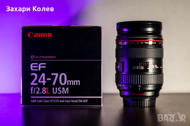 Обектив Canon EF 24-70mm f/2.8L USM I, снимка 1 - Обективи и филтри - 48255571