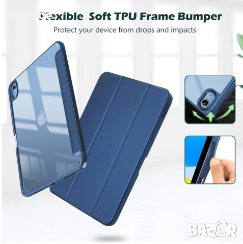 iPad 10. Generation 2022 10,9 калъф / кейс за таблет, снимка 4 - Таблети - 44867014
