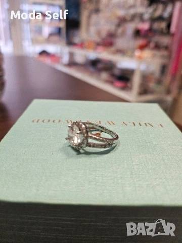 Сребърен пръстен, снимка 7 - Пръстени - 53441346