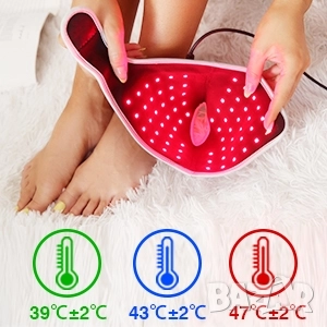 Терапевтично устройство за глезен с червена и инфрачервена светлина (660nm и 850nm), снимка 3 - Други - 52540341