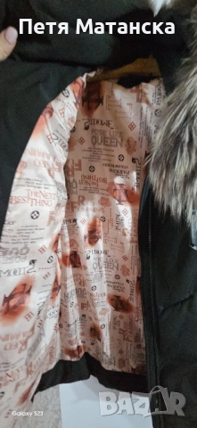 Дамско яке с естествена яка, снимка 4 - Якета - 53586228