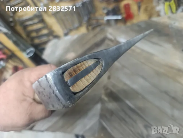 стар немски топор, снимка 4 - Антикварни и старинни предмети - 49912280