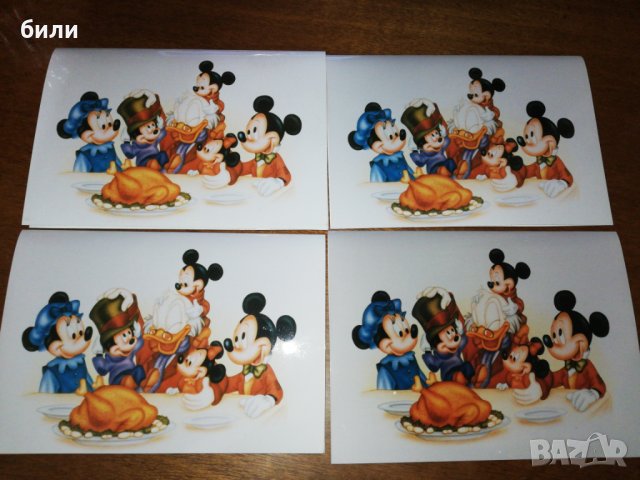 Картички Мики Маус , снимка 1 - Колекции - 27046845