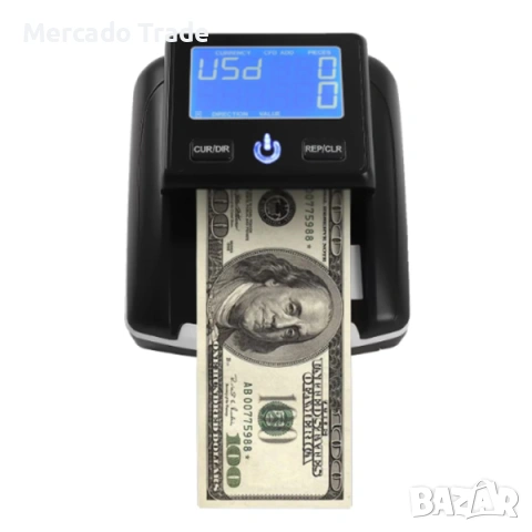 Дигитален детектор за банкноти с UV защита – EUR / USD, Автоматичен, снимка 3 - Аксесоари и консумативи - 53386117