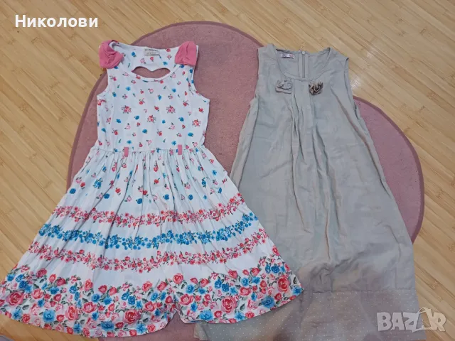 Две рокли размер 134 - обща цена 10лв 