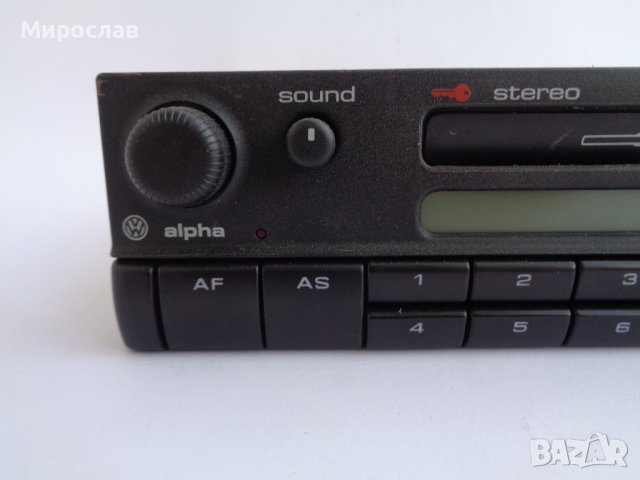 VW BLAUPUNKT ALPHA CC EU РАДИО КАСЕТОФОН , снимка 2 - Аксесоари и консумативи - 43611293