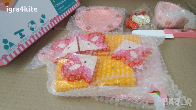 Намалена цена ! Ягодов пай - дървен детски комплект за симулации и игра, снимка 10 - Образователни игри - 36633518