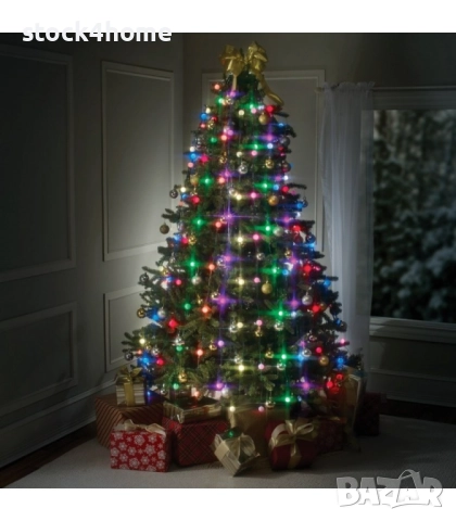 Коледни LED лампички за елха Star shower tree dazzler , снимка 13 - Декорация за дома - 52573425