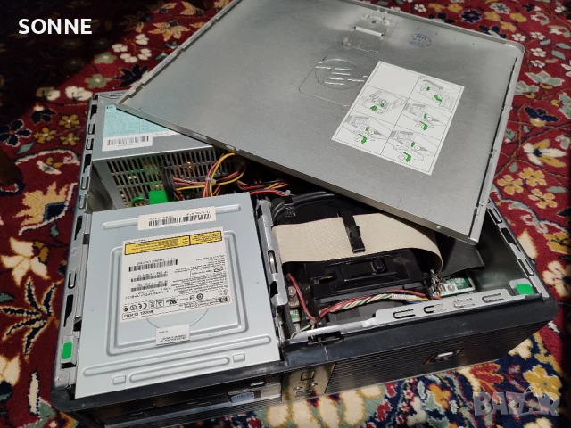 Настолен компютър HP Compaq Intel (R) Celeron (R) D; CPU 3.06 GHz, снимка 10 - Бебешки обувки - 51234132