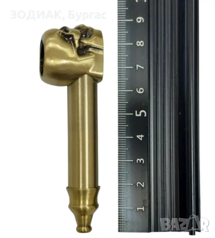 Метална Лула ЧЕРЕП, снимка 3 - Лули - 31904005