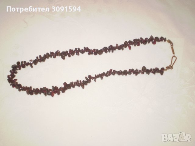 Ретро Красив  Гердан гранати, снимка 6 - Антикварни и старинни предмети - 38755585