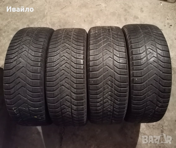 Продавам 4 броя Зимни гуми 205.55.16 на 1 сезон дот 2019 Pireli 