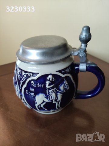  Халби за бира с капак, снимка 13 - Антикварни и старинни предмети - 44131476