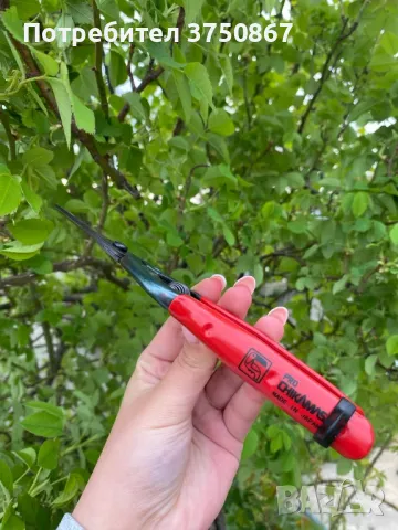 ЯПОНСКА НОЖИЦА 175мм Chikamasa T-5C red, снимка 2 - Градински инструменти - 50040759