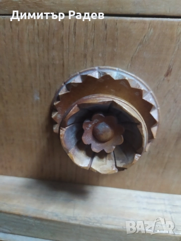 МАСИВНА РЕТРО СПАЛНЯ Р--РИ 164--200 см и две нощни шкавчета , снимка 9 - Антикварни и старинни предмети - 49355664