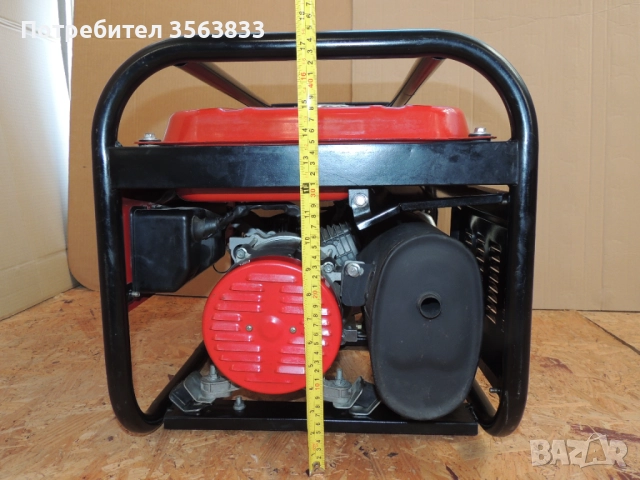 Бензинов генератор за ток монофазен 2.2 kW, снимка 7 - Генератори - 52643163