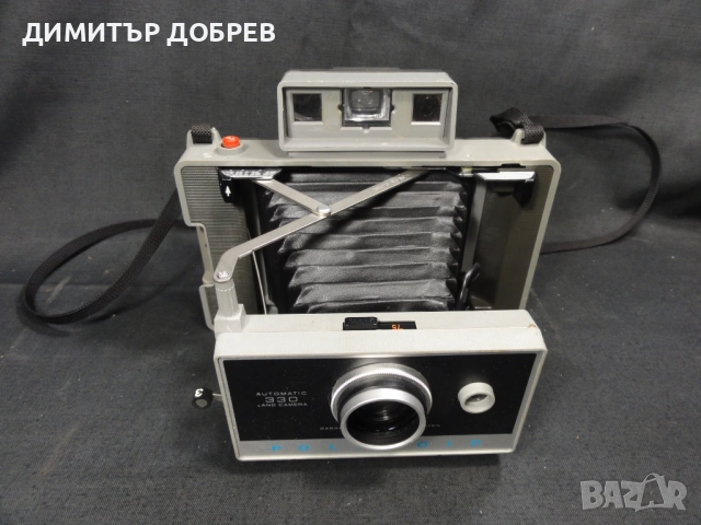 СТАР РЕТРО МЕХОВ ФОТОАПАРАТ POLAROID LAND CAMERA AUTOMATIC 330 , снимка 1
