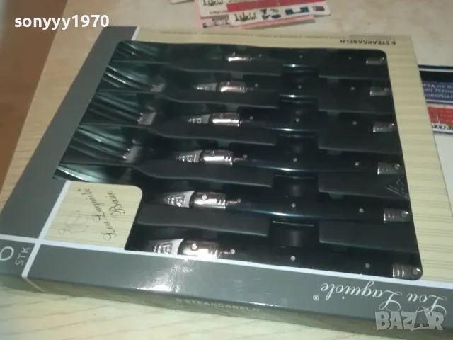 LAGUIOLE FRANCE 6 ВИЛИЦИ 0510241916, снимка 2 - Колекции - 47474641