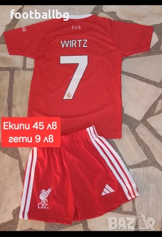 WIRTZ 7 ❤⚽️ детско юношески футболни екипи ❤⚽️ LIVERPOOL , снимка 2 - Футбол - 35307049