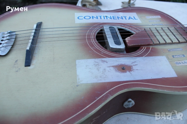 Винтидж акустична китара (Кремона), снимка 14 - Китари - 52634178