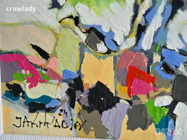 Иван Яхнаджиев Риба - Фагри 2024 година маслени бои №26, снимка 4 - Картини - 49250445