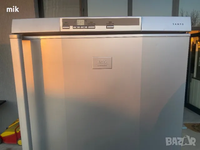 Хладилник AEG - Охладител 180 см - С диспенсър за газирана вода, снимка 2 - Хладилници - 50322648