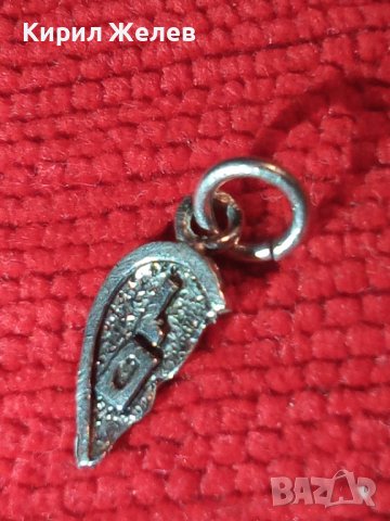 СРЕБЪРНО СЪРЦЕВИДНО АРТ МЕДАЛЬОНЧЕ СРЕБРО 925 РОМАНТИЧЕН ПЕНДАНТ 25638, снимка 3 - Колиета, медальони, синджири - 35937476