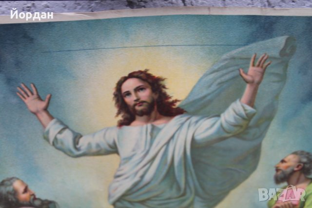 Стара литография, снимка 3 - Антикварни и старинни предмети - 43674469