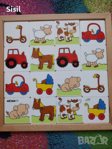 Детска образователна игра Лото "Аз разбирам" - половинки, Educo, снимка 3 - Образователни игри - 44877690