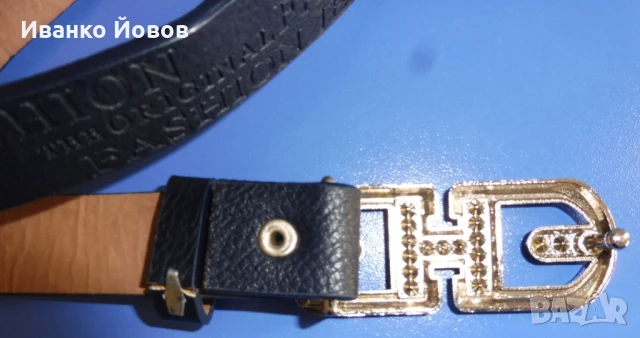 Дамски колан FASHION, модерен, цвят син, снимка 12 - Колани - 51414334