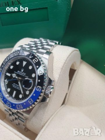 Rolex GMT Master  Batman / Bathgirl , снимка 5 - Луксозни - 51772149