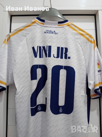 Чисто нов оригинален екип на Реал Мадрид - Винисиус Жуниор, снимка 2 - Футбол - 51709517