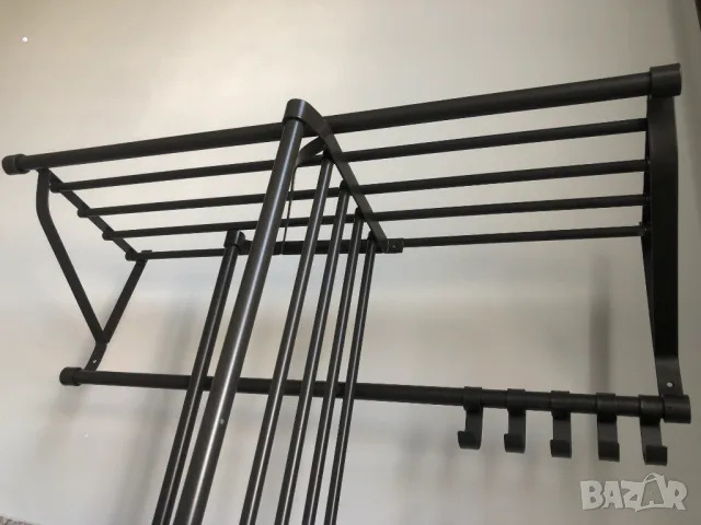 Закачалка за стена IKEA PORTIS 16739 – черна, снимка 1