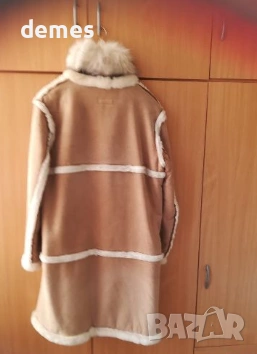 Дамско кожено палто , размер М, снимка 2 - Палта, манта - 53143903