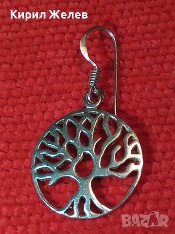 ПРЕКРАСНА АЖУРНА СРЕБЪРНА ОБЕЦА ДЪРВОТО на ЖИВОТА СРЕБРО 925 ПРОБА на ПАНДОРА 40152, снимка 12 - Обеци - 42486233