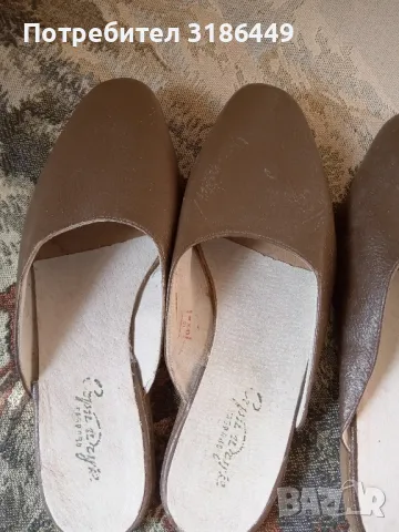 Чехли,галоши от Соц време , снимка 2 - Мъжки чехли - 47783649