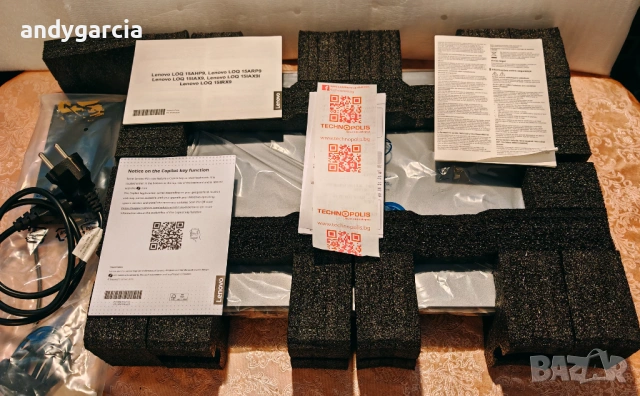 NVidia RTX 4060 8GB/AMD Ryzen 7 7435HS/24GB RAM/1TB SSD NVME/15.6 G-SYNC 144hz IPS/Lenovo LOQ, снимка 4 - Лаптопи за игри - 53495720