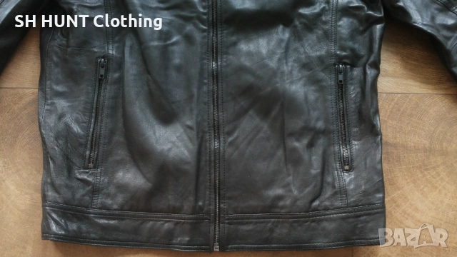 SELECTED SHTYLOR Lamb Leather Jacket Размер М - L мъжко яке естествена кожа 5-57, снимка 4 - Якета - 52226816