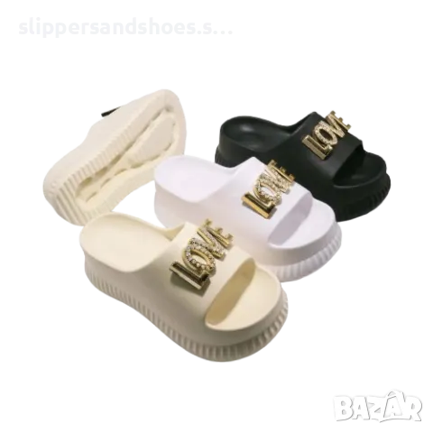 Дамски чехли на платформа  36/41