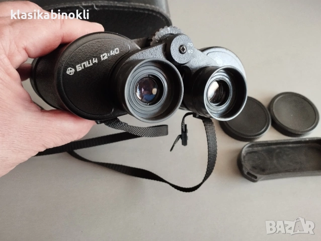 ТОП Съветски Бинокъл-БПЦ4 12 х 40-TENTO-MADE IN СССР, снимка 4 - Екипировка - 53097186
