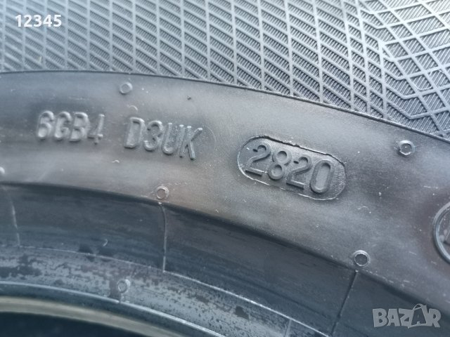 195/70R16 continental 7,6мм грайфер дот2020-№288, снимка 12 - Гуми и джанти - 43746757