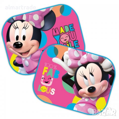 Комплект от 2 сенника за кола, Minnie, 44 х 35см, снимка 5 - Аксесоари и консумативи - 39334139
