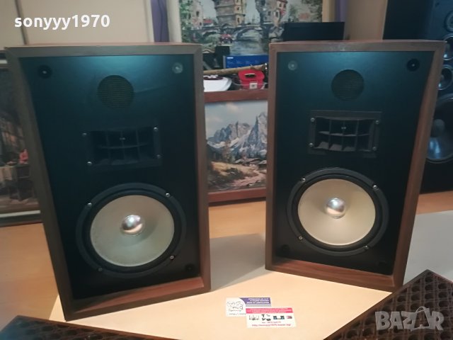 akai made in japan-48х28х23см-2бр внос англия, снимка 2 - Тонколони - 28390041