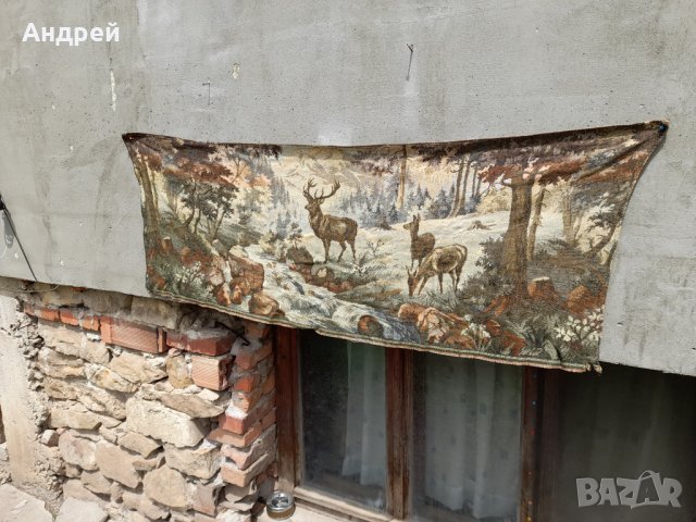 Старинен ковьор,покривка за стена #152, снимка 5 - Антикварни и старинни предмети - 36760725