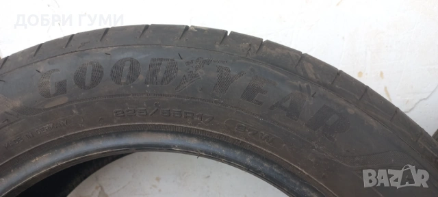 225 55 17 GOODYEAR 2бр. Топ, снимка 6 - Гуми и джанти - 53291621