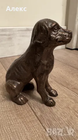 Масивно чугунено куче–1.4кг, снимка 3 - Антикварни и старинни предмети - 49026516