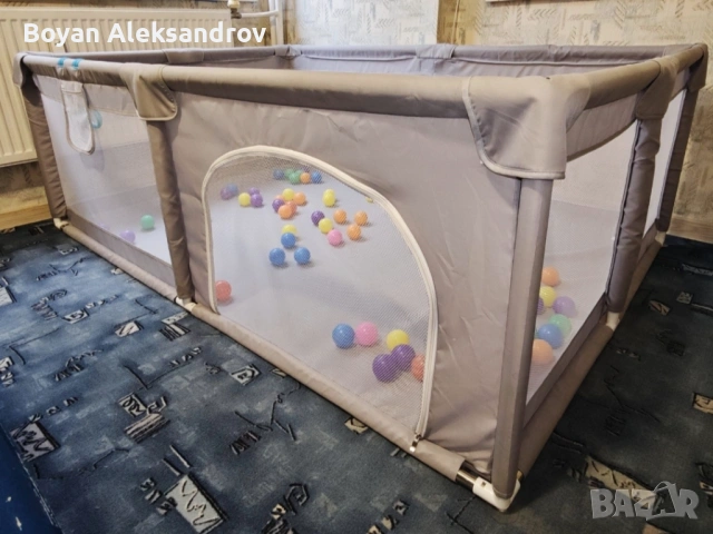 Кошара 120х180 + подарък топки, снимка 4 - Кошарки - 53401246