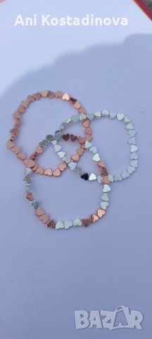 Мъжка гривна от естествен хематит, снимка 14 - Гривни - 23266779