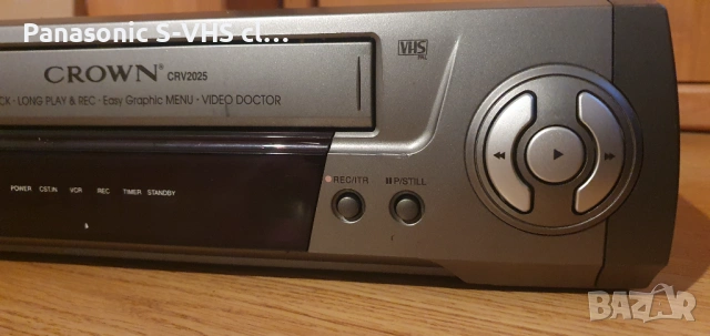 VHS recorder CROWN, снимка 3 - Плейъри, домашно кино, прожектори - 53486991